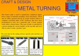 METAL TURNING