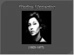 Clarice Lispector - slide 1