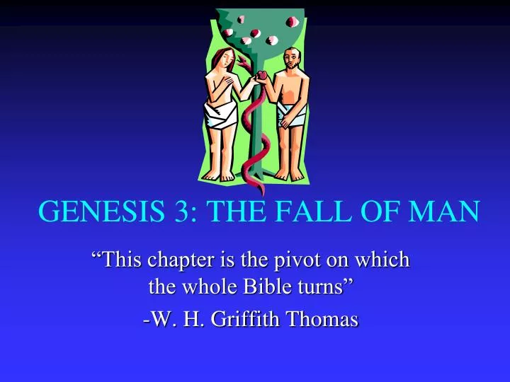 genesis 3 the fall of man