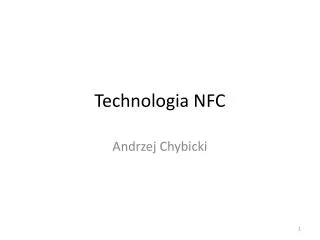 Technologia NFC