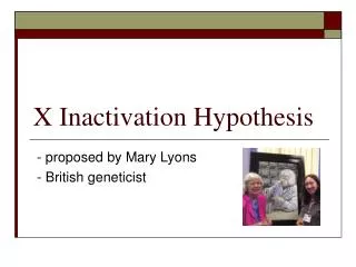 X Inactivation Hypothesis