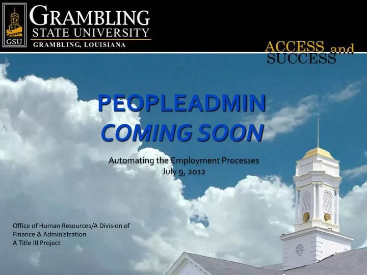 peopleadmin coming soon