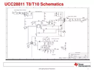 UCC28811 T8/T10 Schematics