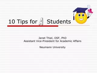 10 Tips for Students