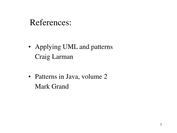 references