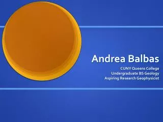 Andrea Balbas