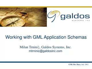 Working with GML Application Schemas