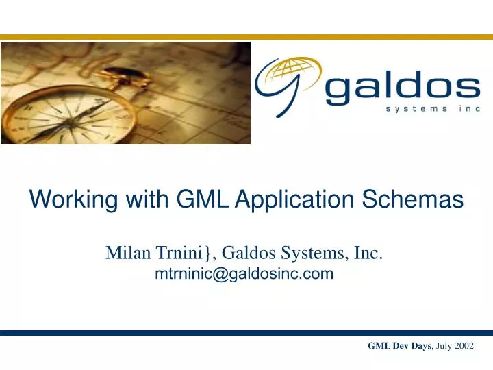working with gml application schemas
