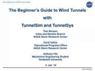 The Beginner’s Guide to Wind Tunnels with TunnelSim and TunnelSys