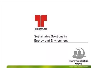 Sustainable Solutions in Energy and Environment
