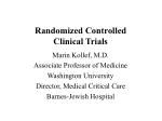 Randomized Controlled Clinical Trials