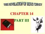 THE REVELATION OF JESUS CHRIST - slide 1