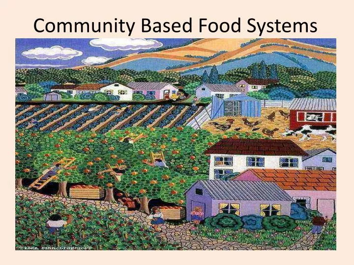 community based food systems