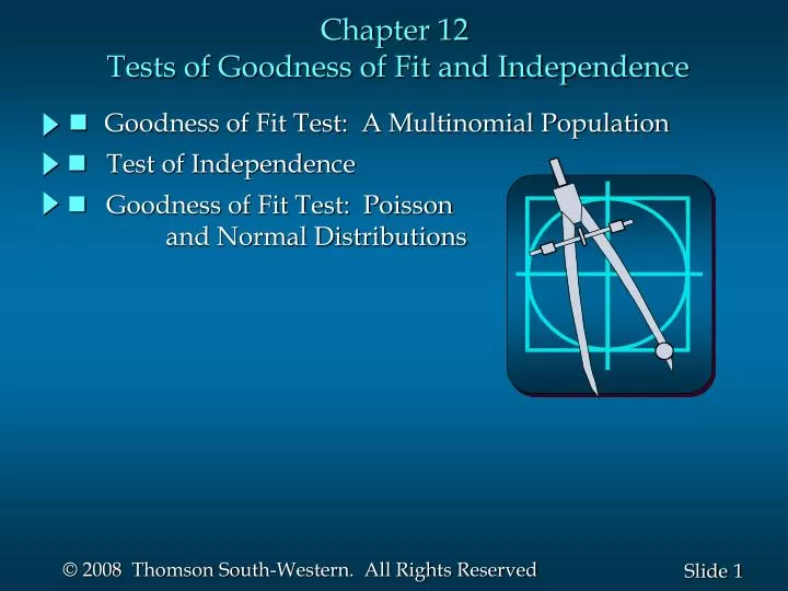 chapter 12 tests of goodness of fit and independence
