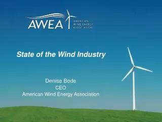 State of the Wind Industry