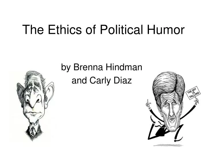 the ethics of political humor
