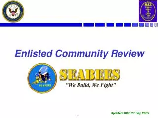 Enlisted Community Review