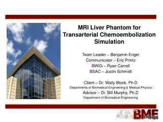 MRI Liver Phantom for Transarterial Chemoembolization Simulation