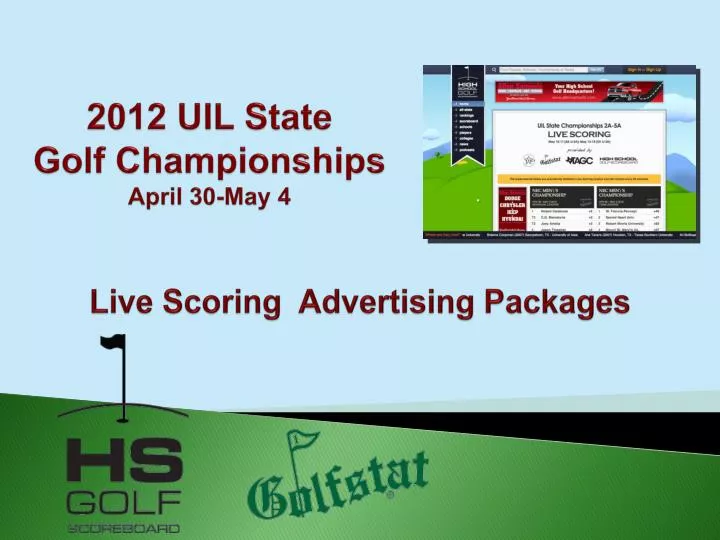 2012 uil state golf championships april 30 may 4