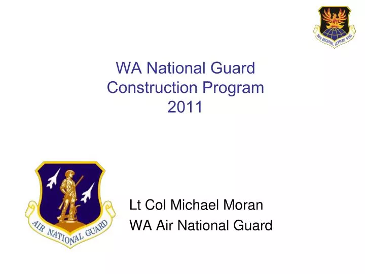 wa national guard construction program 2011