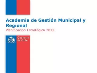 Academia de Gestión Municipal y Regional