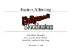 Factors Affecting - slide 1