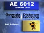 AE 6012 - slide 1