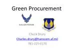 Green Procurement - slide 1