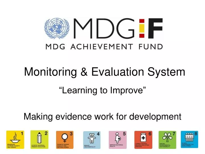 monitoring evaluation system