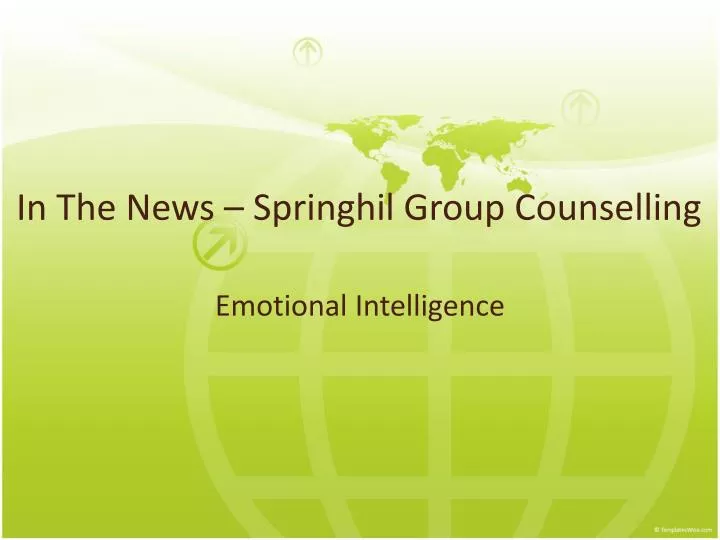in the news springhil group counselling