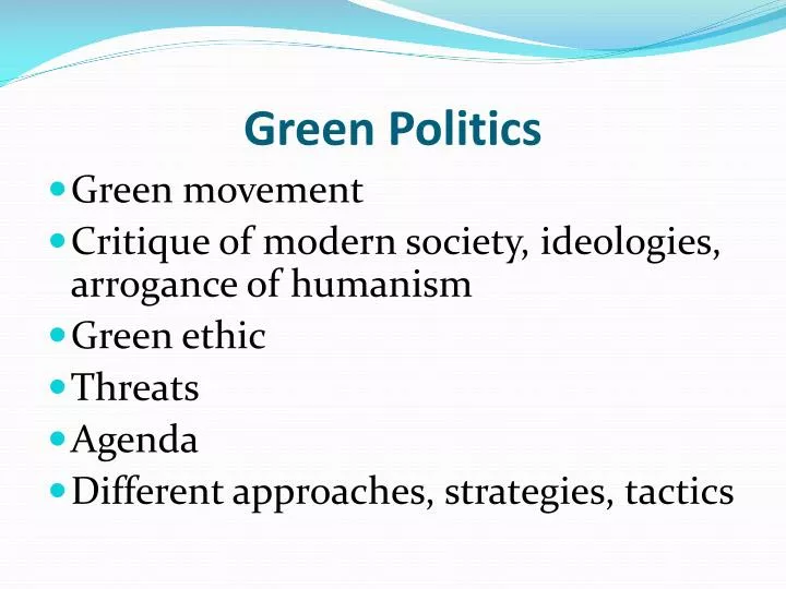 green politics