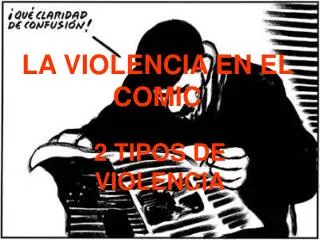 LA VIOLENCIA EN EL COMIC