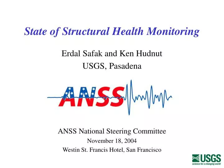 state of structural health monitoring