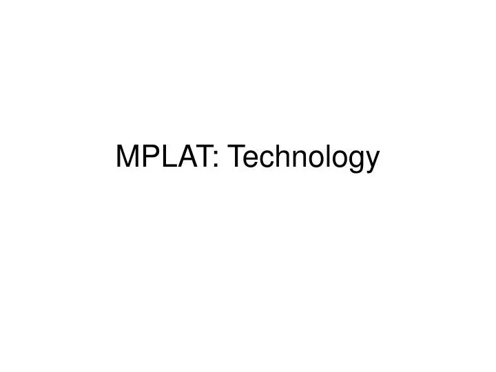 mplat technology
