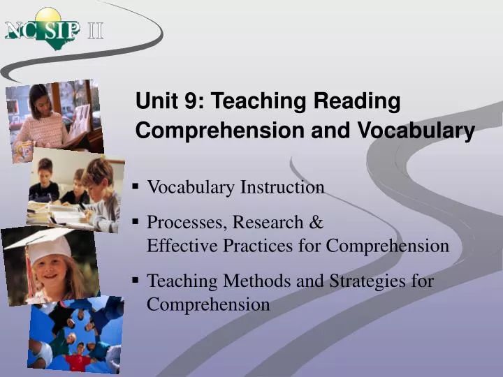unit 9 teaching reading comprehension and vocabulary