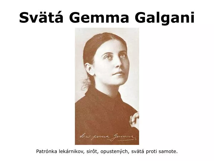 sv t gemma galgani