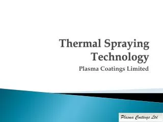 Thermal spraying Technology