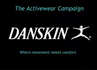 The Activewear Campaign
