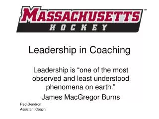 Leadership in Coaching