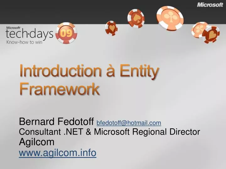 introduction entity framework