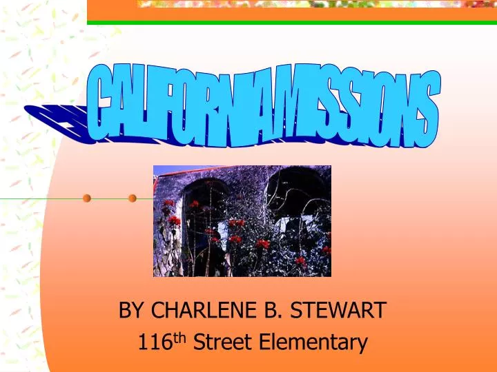 by charlene b stewart 116 th street elementary
