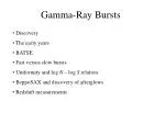 Gamma-Ray Bursts - slide 1
