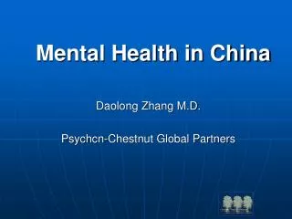 Mental Health in China