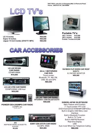 PIONEER DEH-2050MPG CAR RADIO CD/MP3 etc N25,000
