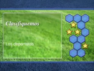 clasifiquemos