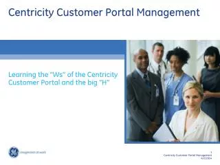 Centricity Customer Portal Management