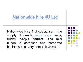 4 by 4 hire