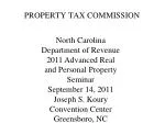 PROPERTY TAX COMMISSION - slide 1