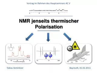 NMR jenseits thermischer Polarisation