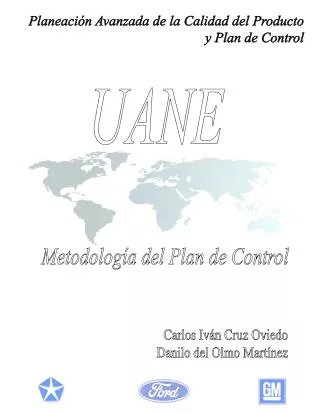 Planeación Avanzada de la Calidad del Producto y Plan de Control